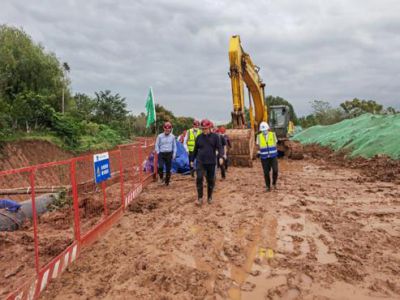 全力跑出工程建設加速度—天府鄉村發展集團經營班子現場督導調研重點項目推進情況